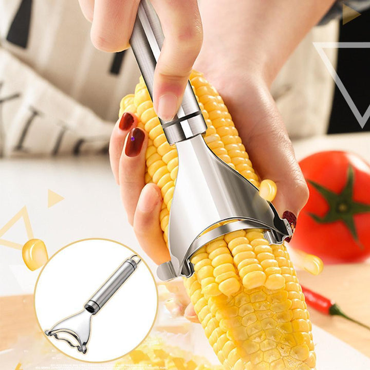 Corn cob peeler made of stainless steel | Kalsten
