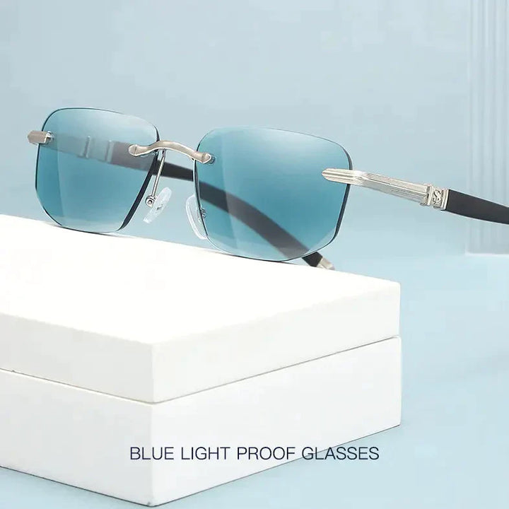 Kalsten | Sapphire High Hardness Anti-Blue Light Wide and Near Reading Glasses Sunglasses