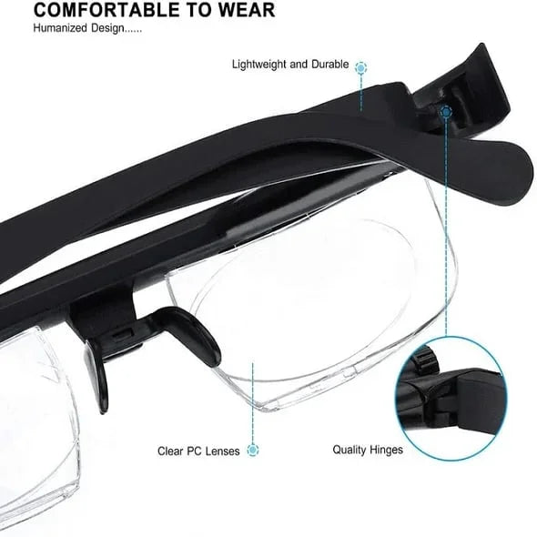 Adjustable Focus Reading Glasses Noxord