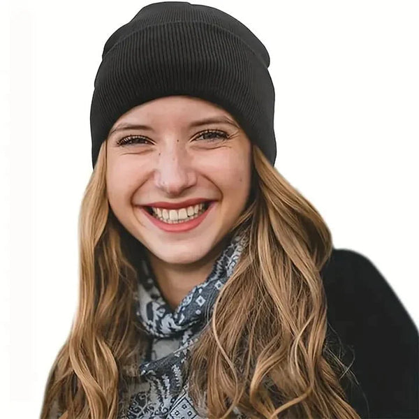 Kalsten | Noor Silk Winter Hat – Wool & Silk – Anti-Frizz Hair Protection