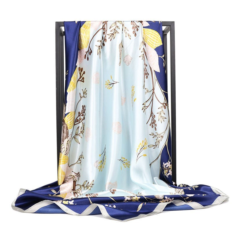 Kalsten | Large square scarf Simulation silk scarf All-match scarf Scarf