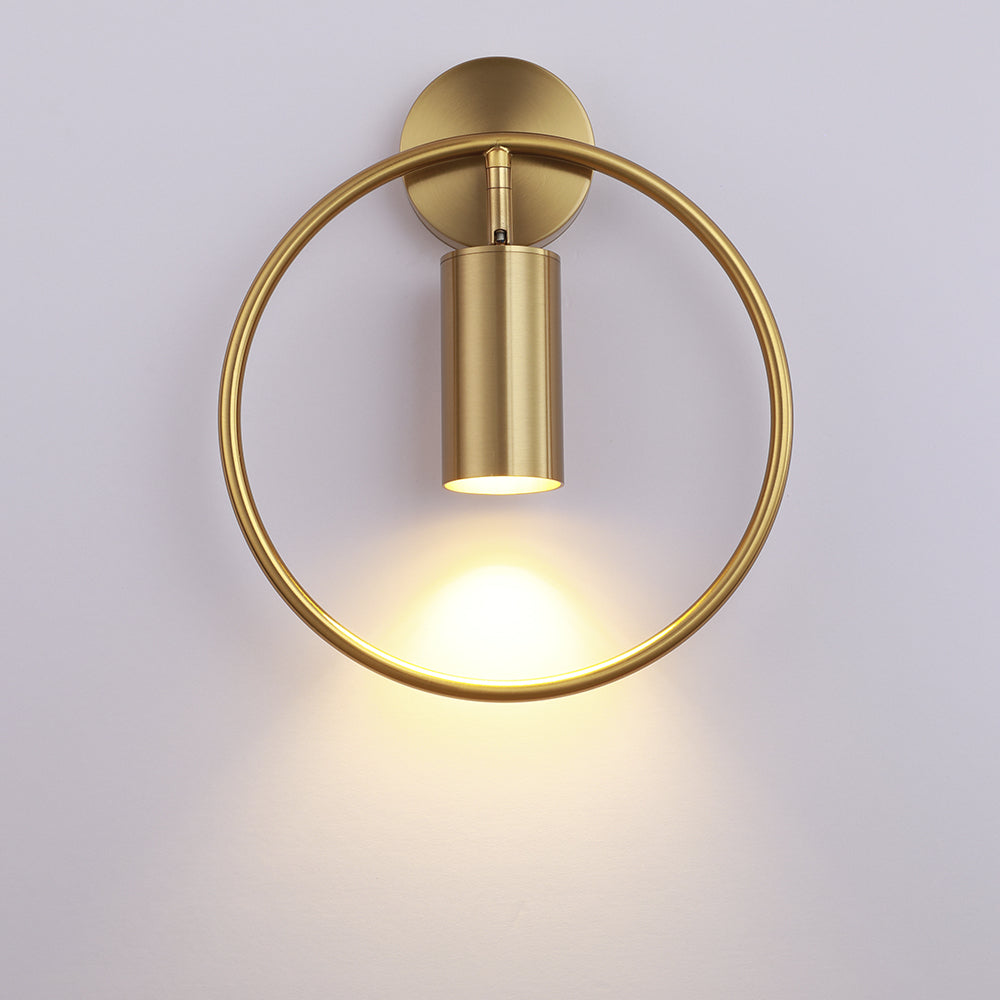 OpulentGlow Wall Lamp - Golden Elegance for Your Interior Noxord