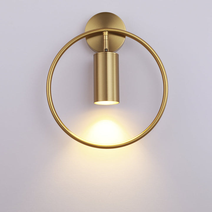 OpulentGlow Wall Lamp - Golden Elegance for Your Interior Noxord