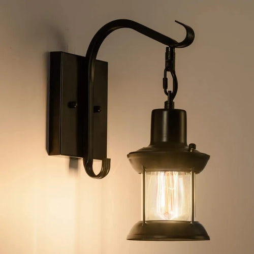 Vintage Metal Industrial Wall Light Noxord