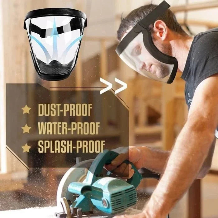 Face shield mask transparent – occupational safety | Kalsten