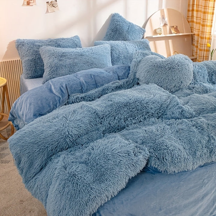Luxurious Velvet Duvet Cover Set for Ultimate Comfort Noxord