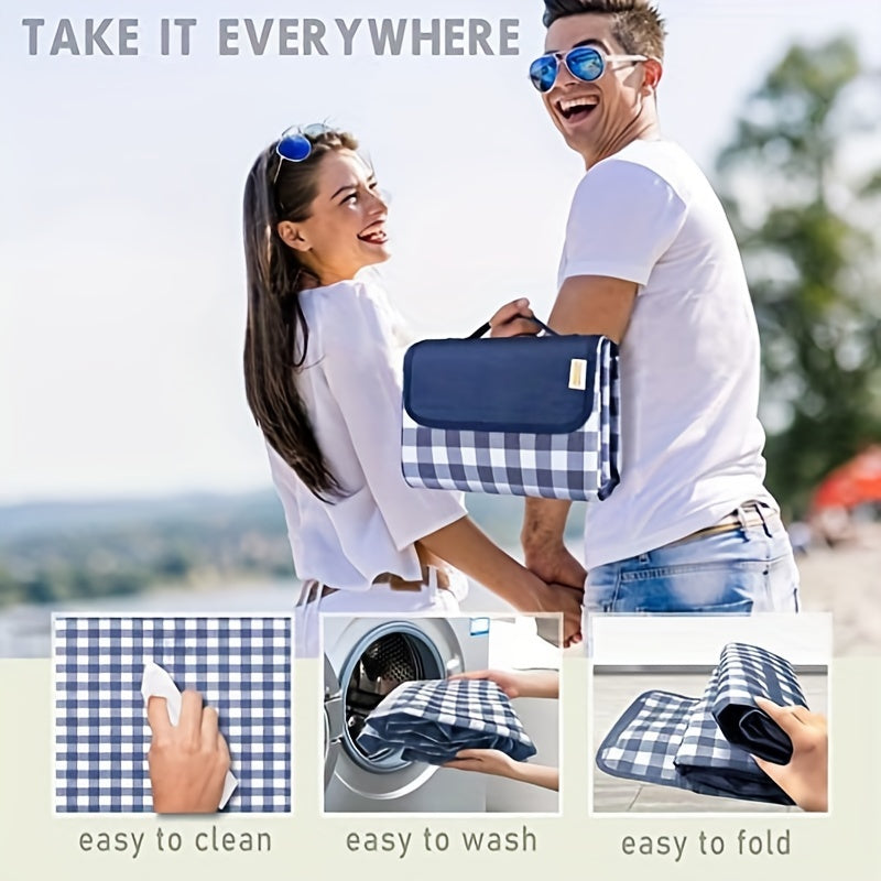 Noxord | Extra Large Waterproof Picnic Blanket | Foldable Outdoor Mat