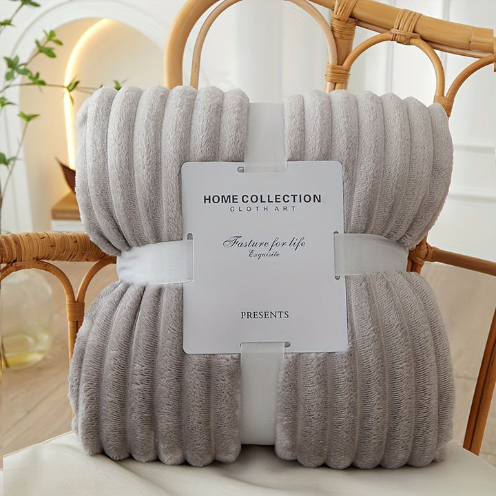 Luxury Flannel Polyester Blanket – Ultimate Comfort & Warmth Noxord