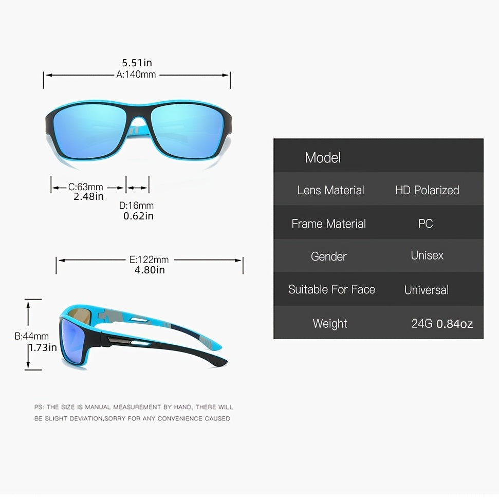 Sport Sunglasses for Men – Polarized with UV400 Protection – VisionX Pro | Kalsten
