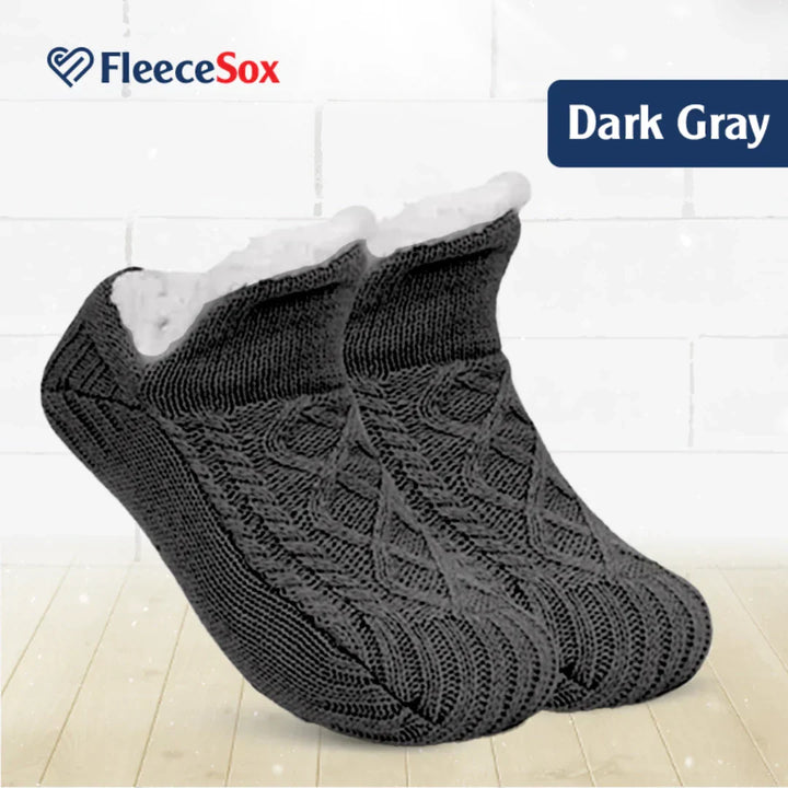 Kalsten | Fleece-Lined Non-Slip Thermal Slippers Socks