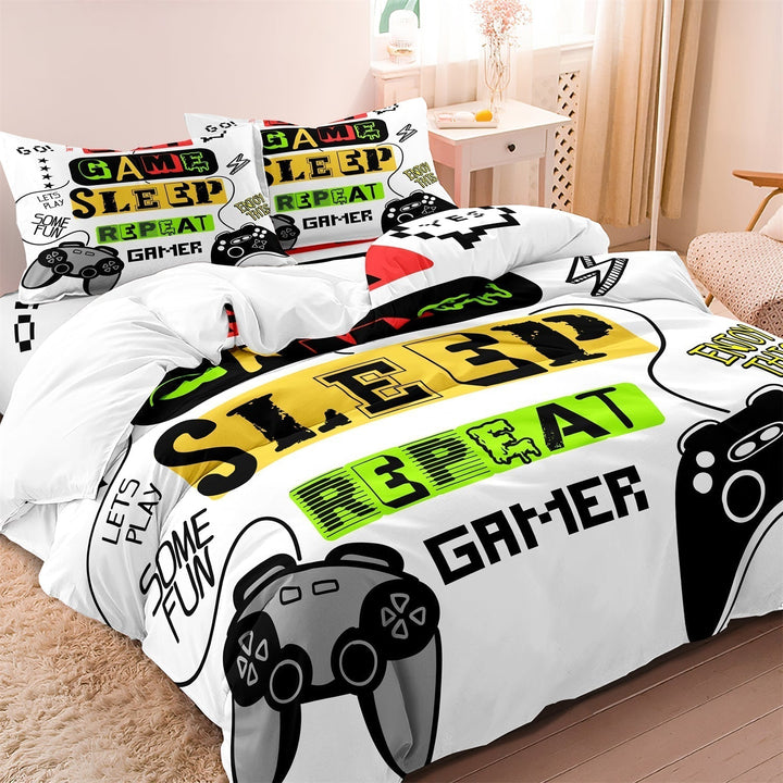 GameDreamer: Luxury Duvet Cover for Adventurous Bedrooms Noxord