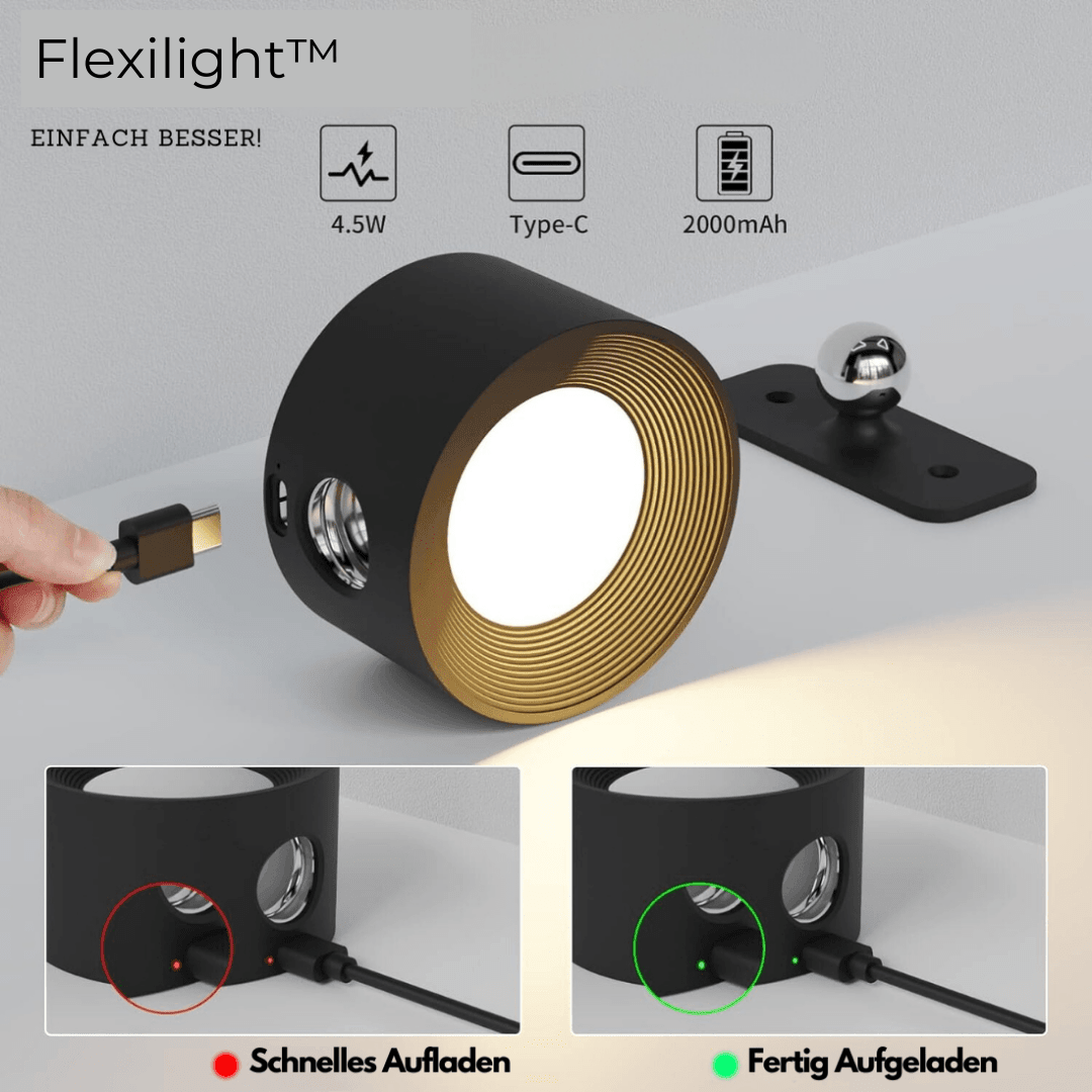 360° wireless rechargeable wall light | Versatile LED lighting solution | Kalsten