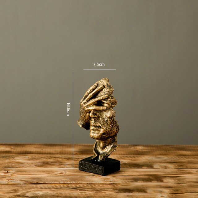 Kalsten | Three monkeys with a message – a sculpture full of meaning