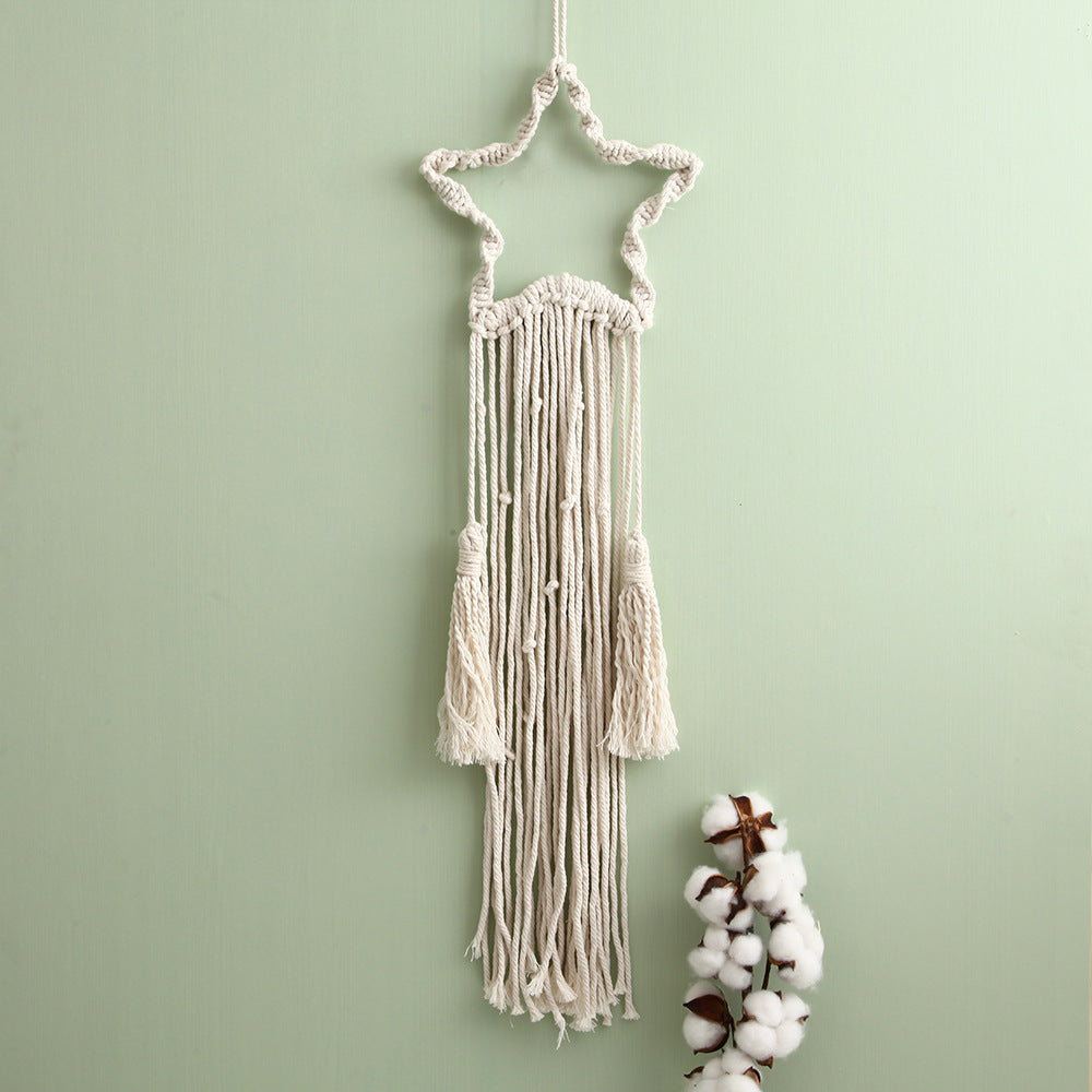 Decorative Macrame Star Wall Hanging Kalsten