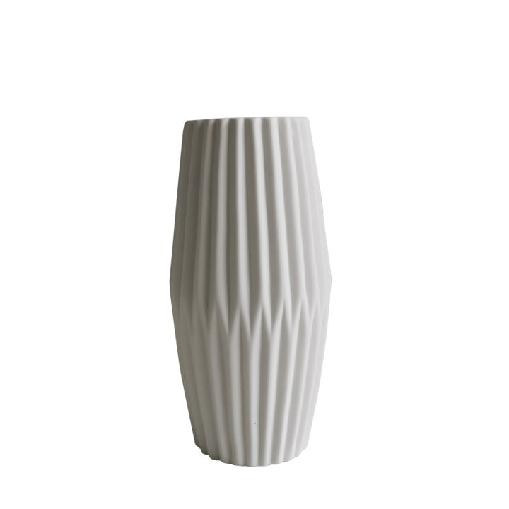 Textured Ceramic Geometric Planter Kalsten