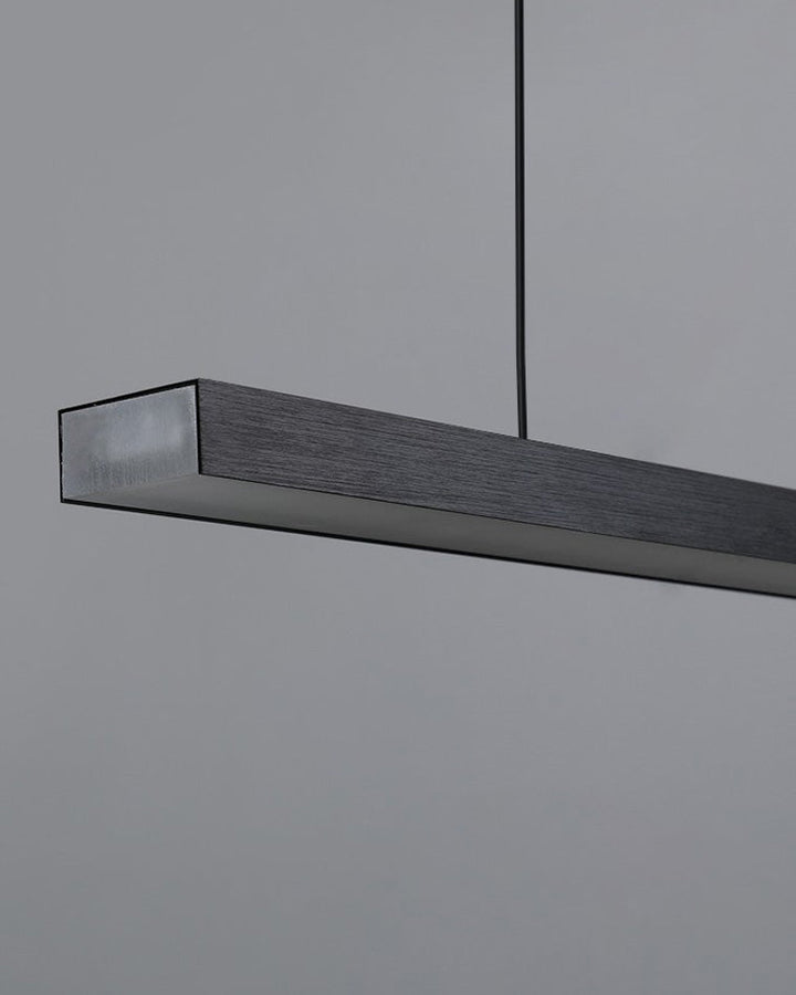 Linear Pendant Light Metal 39 in Adjustable Kitchen Island LED Warm White 3000K-6000K Modern Dining Room Hanging Lamp | Kalsten