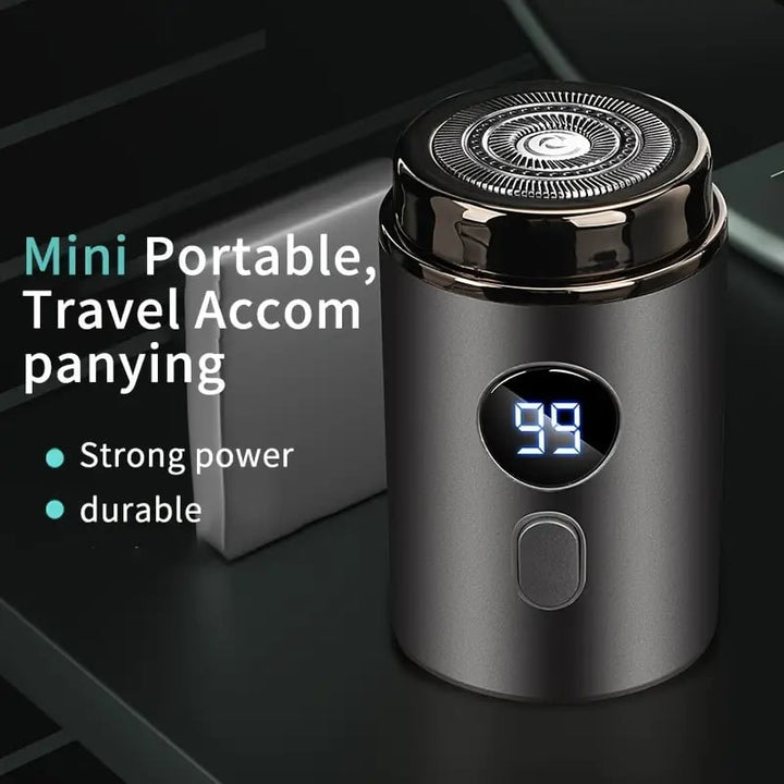 Noxord | Mini Electric Razor — Portable waterproof grooming device with 15 blades