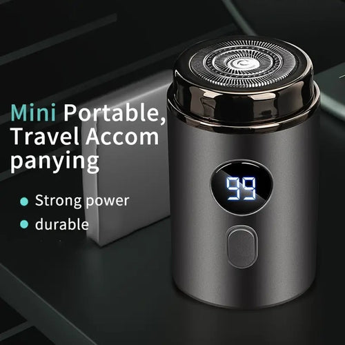 Noxord | Mini Electric Razor — Portable waterproof grooming device with 15 blades