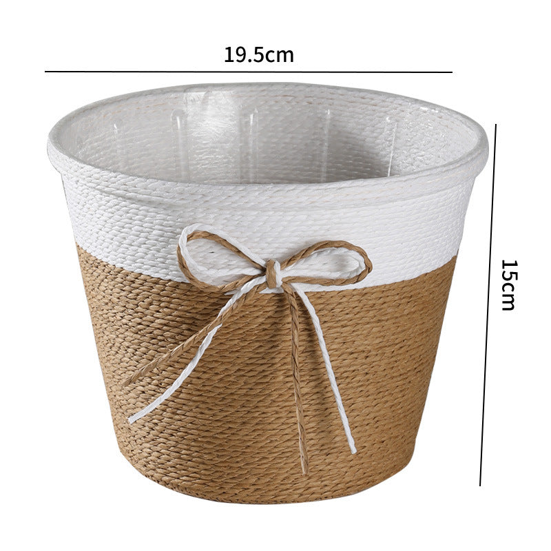 Decorative Woven Planter Kalsten