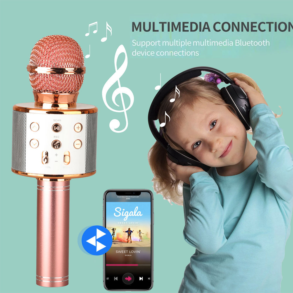 Kalsten | Rechargeable wireless Bluetooth karaoke microphone