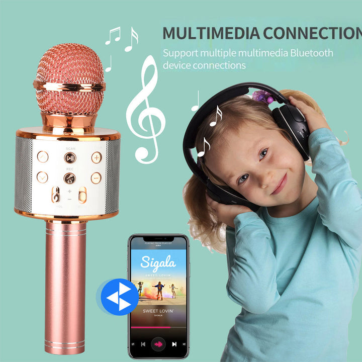 Kalsten | Rechargeable wireless Bluetooth karaoke microphone