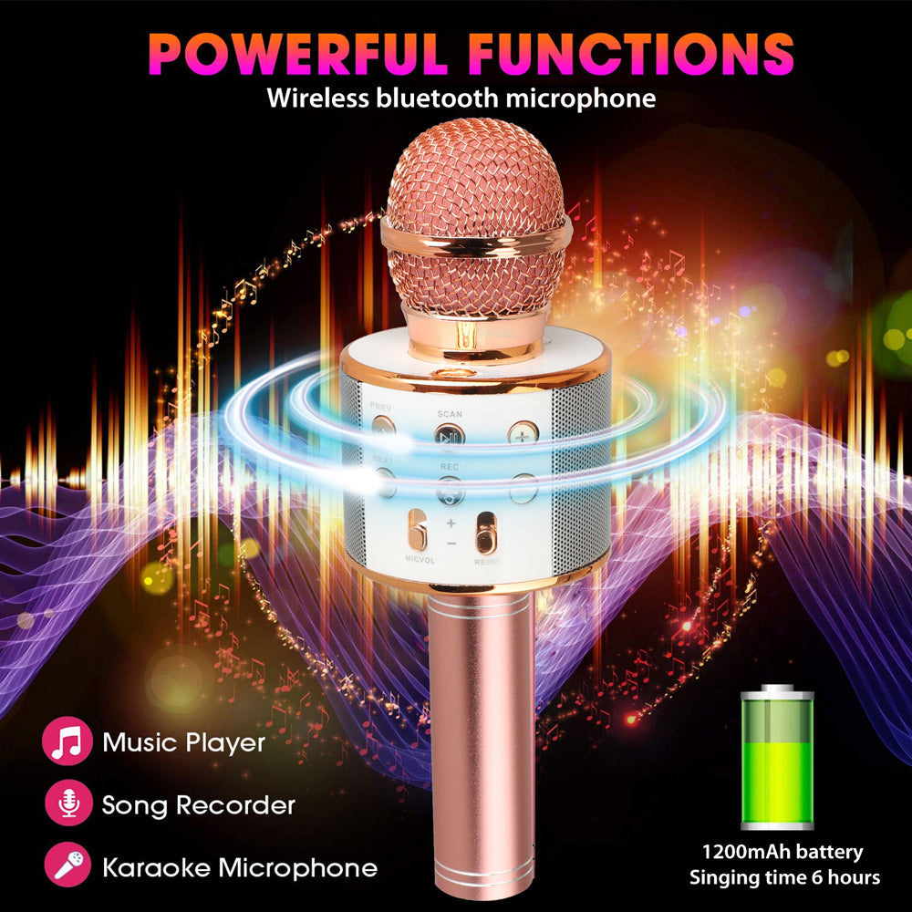 Kalsten | Rechargeable wireless Bluetooth karaoke microphone