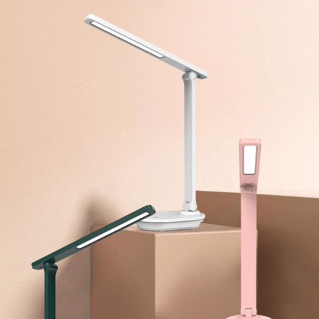 Modern Double Folding Eye Care Wireless Rechargeable LED Desk Lamp | Kalsten