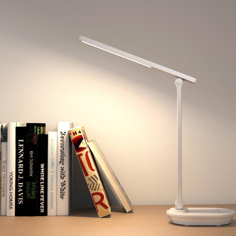 Modern Double Folding Eye Care Wireless Rechargeable LED Desk Lamp | Kalsten