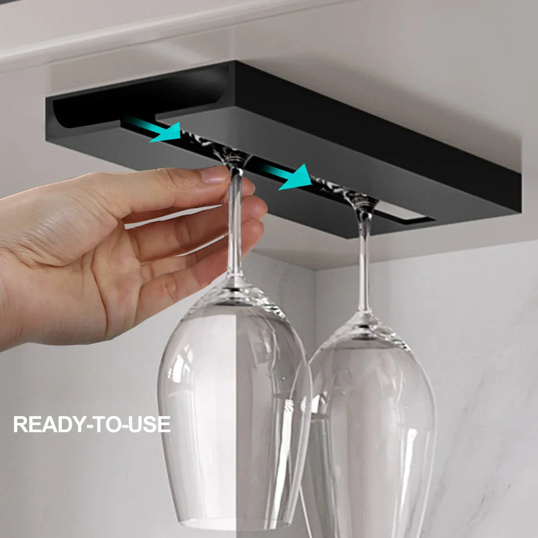 Elegant Wine Glass Rack for Stylish and Space-Saving Storage Kalsten