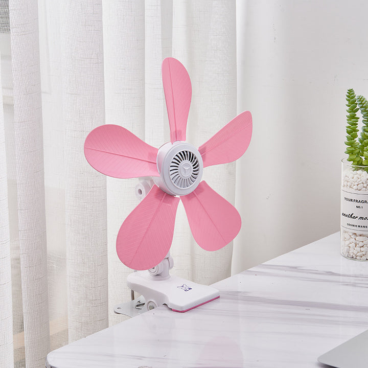Women's Portable Table Fan with Floral Design Kalsten