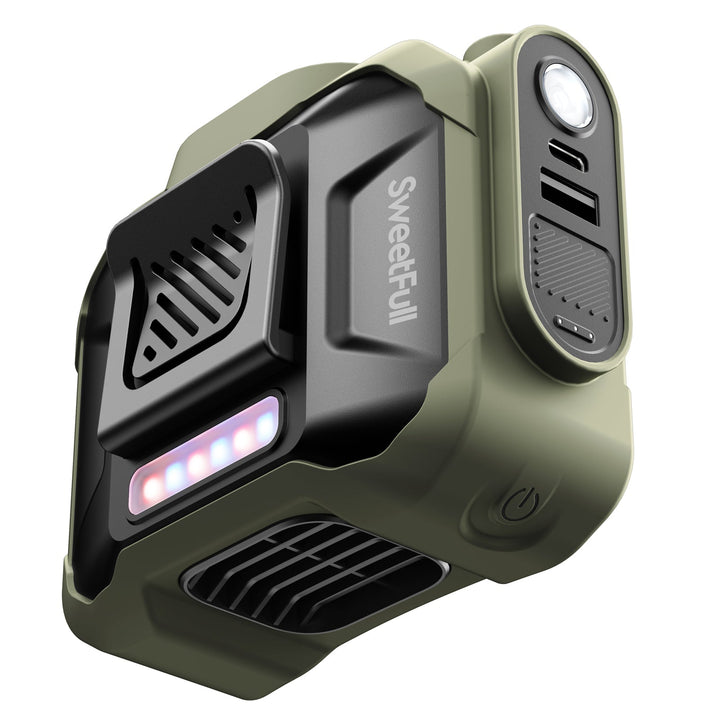 10000mAh Waist fan,Portable Belt Clip on Personal Fan | Kalsten