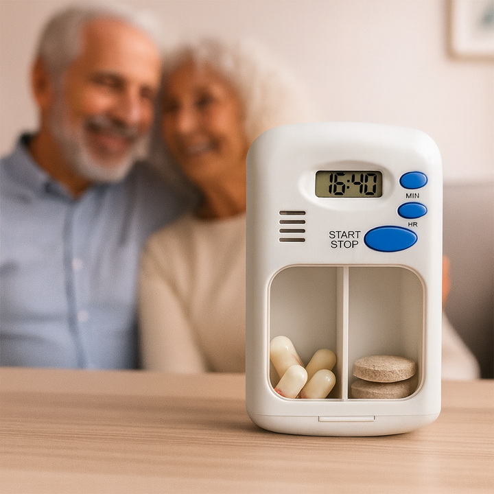 Medication Reminder with Timer – Portable & Easy to Use – Daily Health Support Kalsten