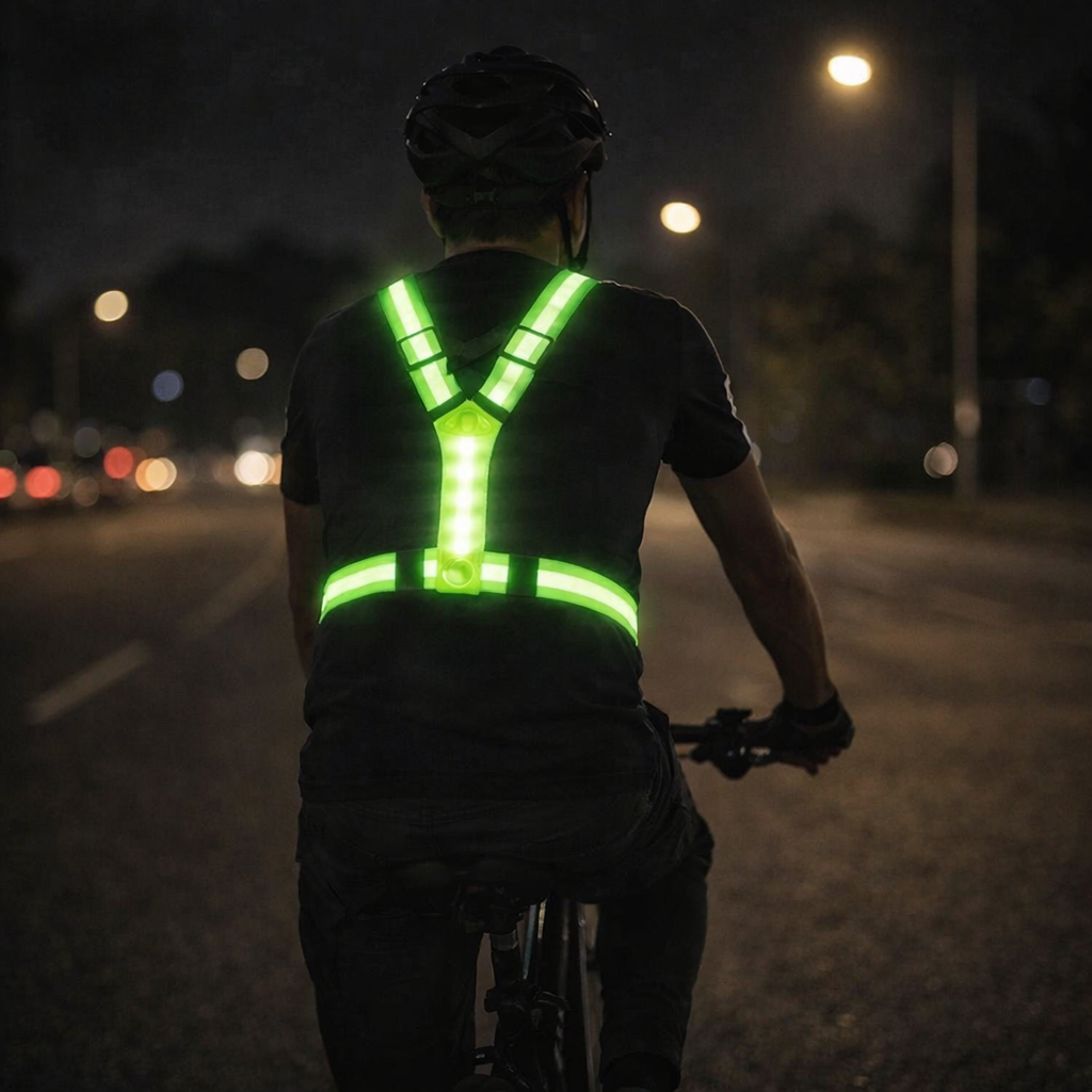 LED Safety Vest Pro – Reflective 360 Visible Vest | Kalsten