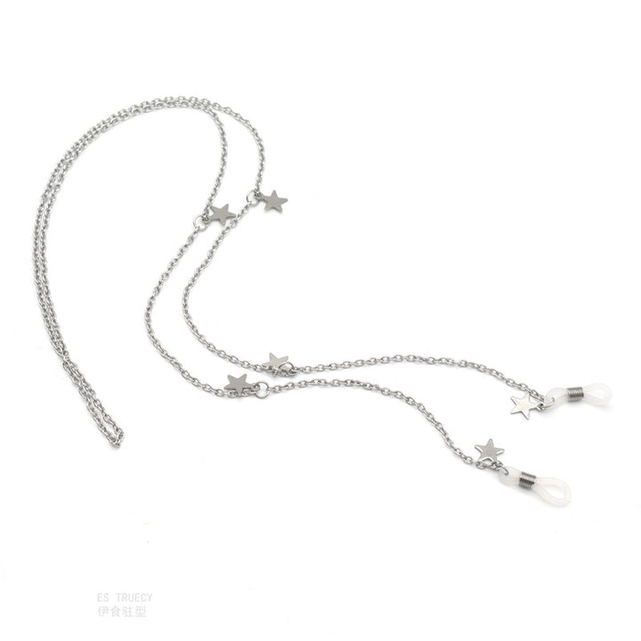 Celestial-Inspired Chain Eyewear Holder Kalsten