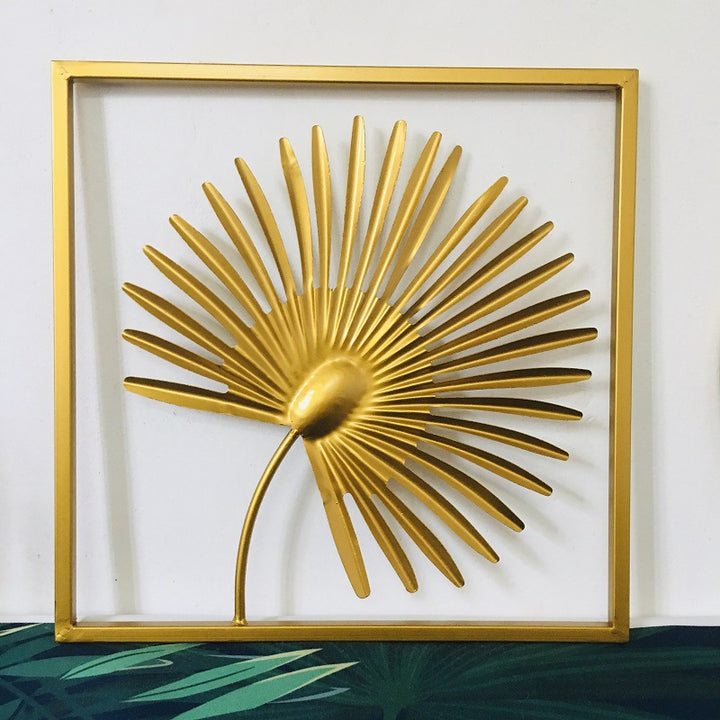 Decorative Metal Palm Leaf Wall Art Kalsten