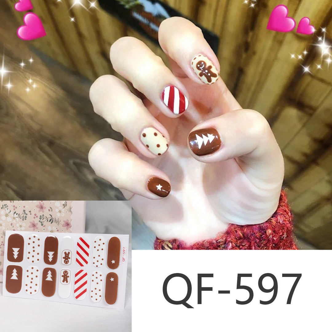 Artful Christmas Nail Art Kalsten