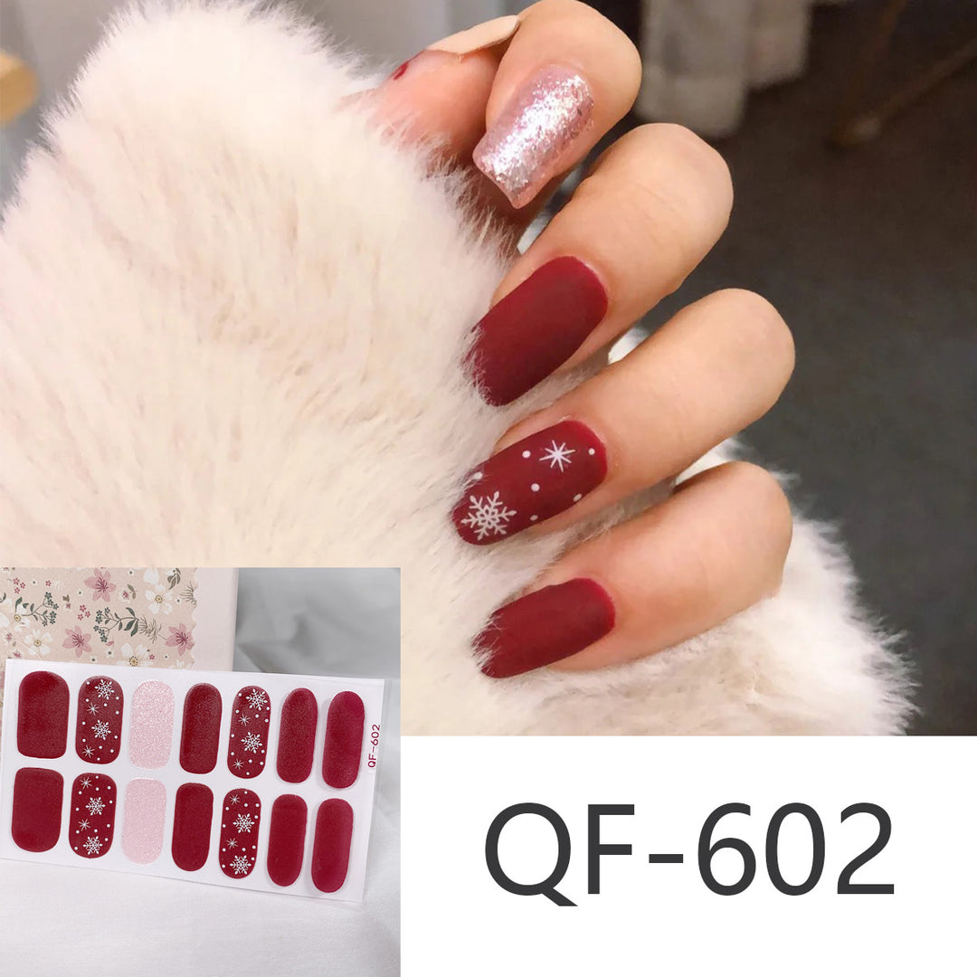Artful Christmas Nail Art Kalsten