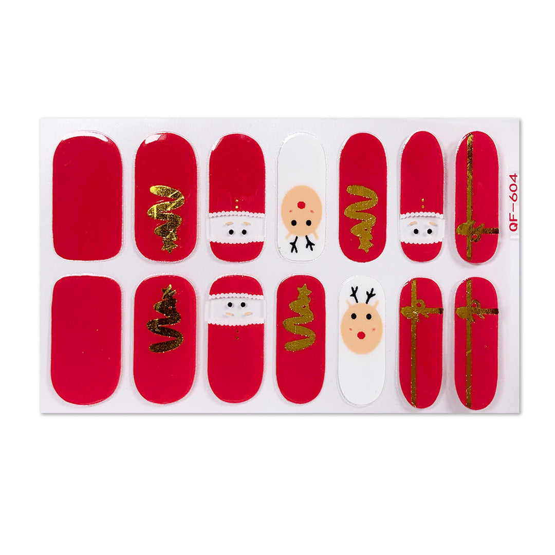 Artful Christmas Nail Art Kalsten