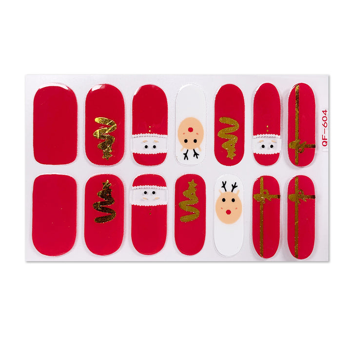 Artful Christmas Nail Art Kalsten