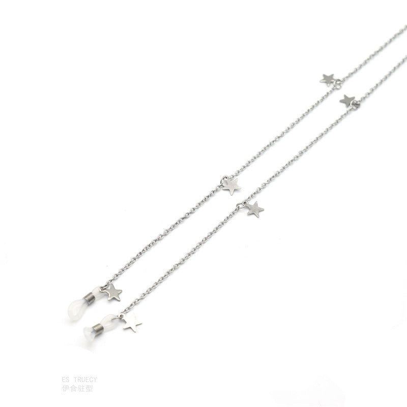 Celestial-Inspired Chain Eyewear Holder Kalsten