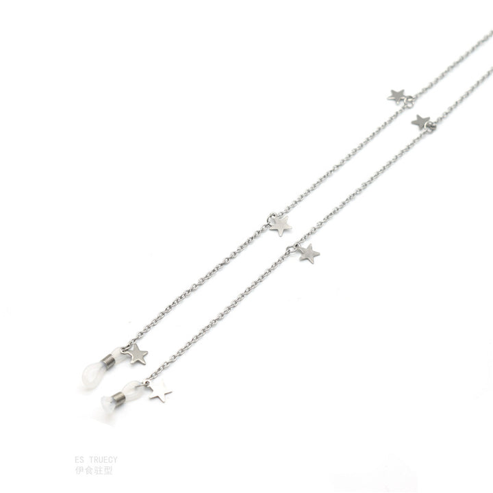 Celestial-Inspired Chain Eyewear Holder Kalsten