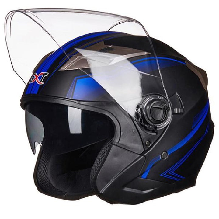Full-Face Motorcycle Helmet with Integrated Visor Kalsten