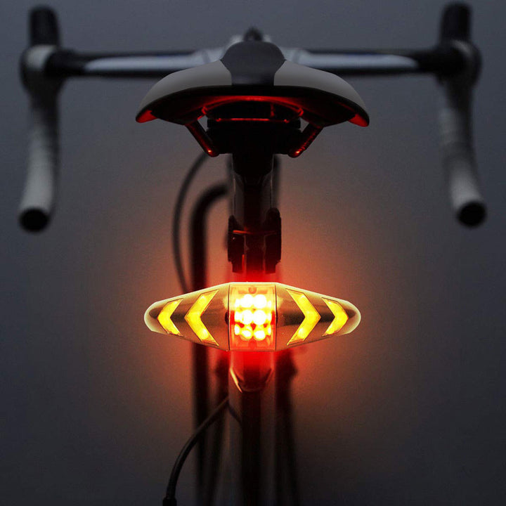 High-Visibility Bicycle Safety Tail Light with Multiple Flash Modes Kalsten