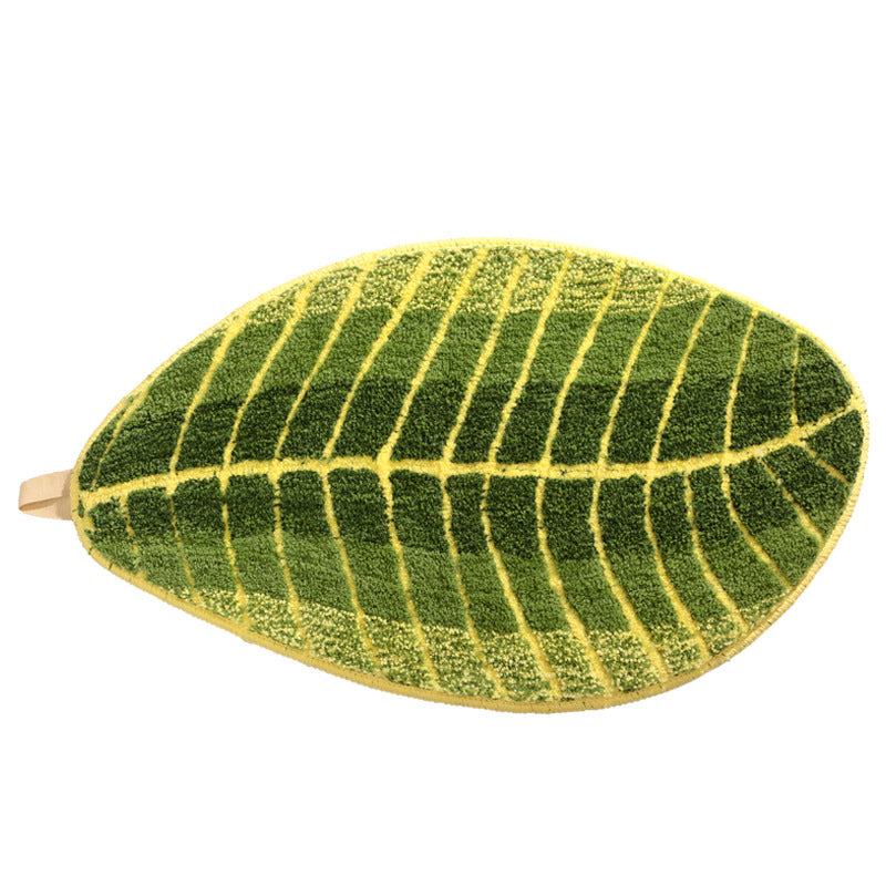 Leaf-Shaped Soft Bath Mat Kalsten