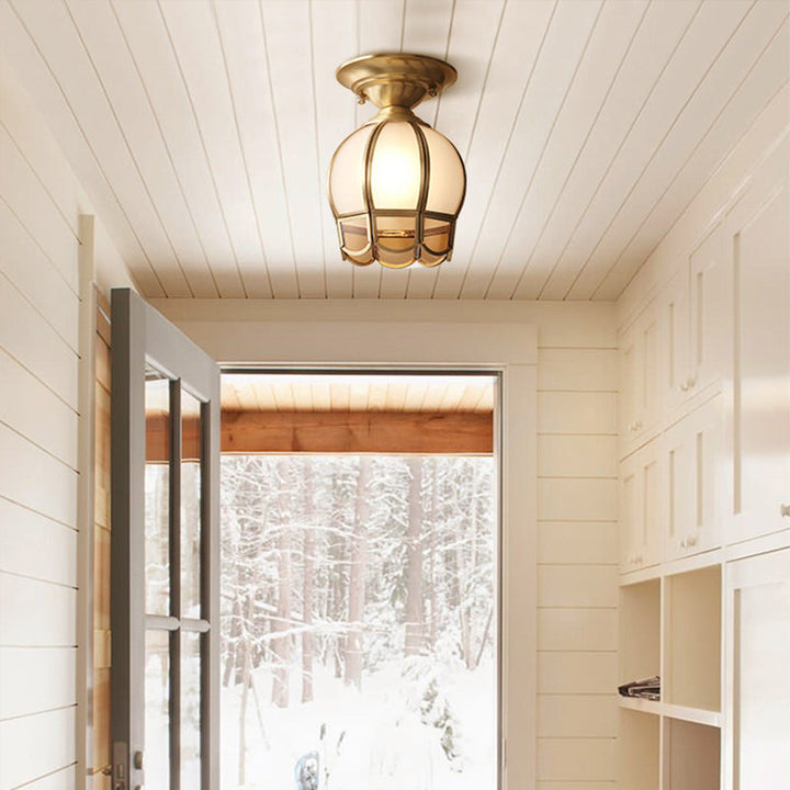 Brass Metal Ceiling Light Fixture Noxord