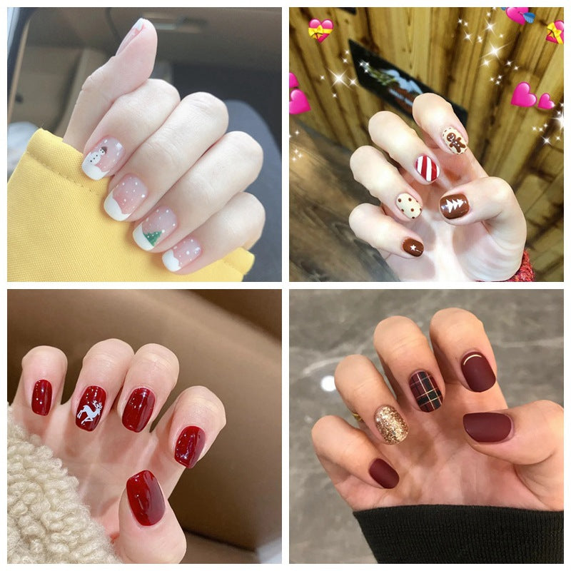 Artful Christmas Nail Art Kalsten