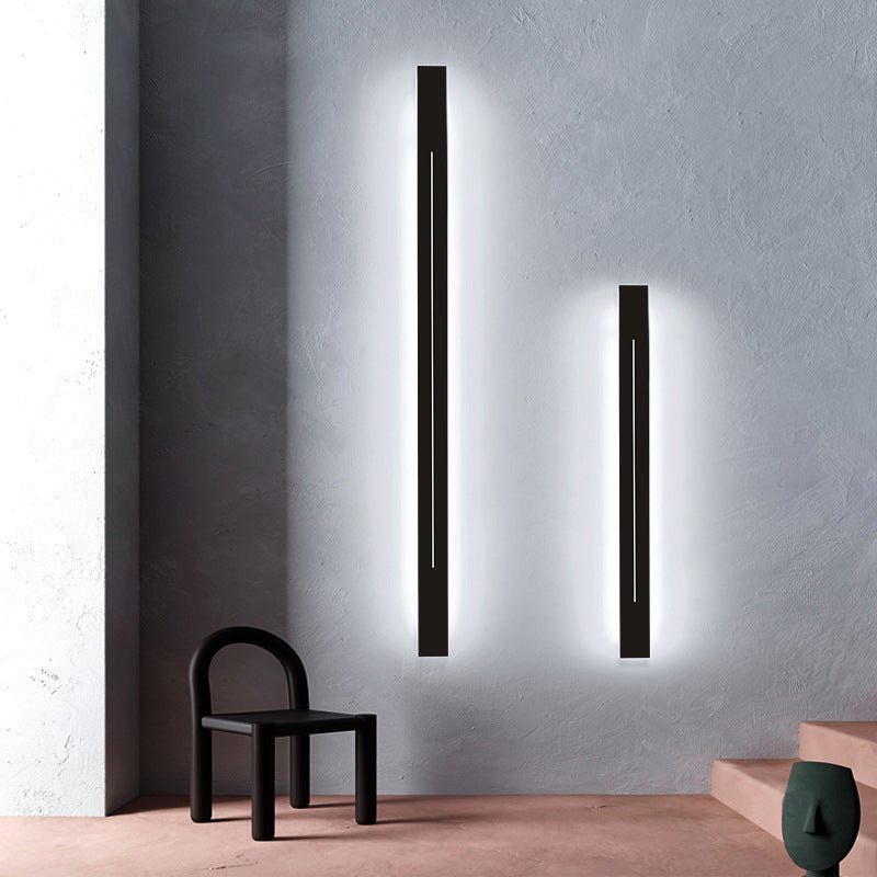 Black Acrylic Modern LED Wall Lamp Kalsten