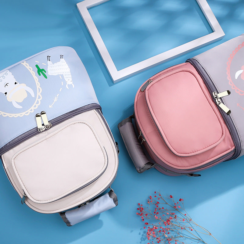 Fun Alpaca-Themed Insulated Backpack Kalsten