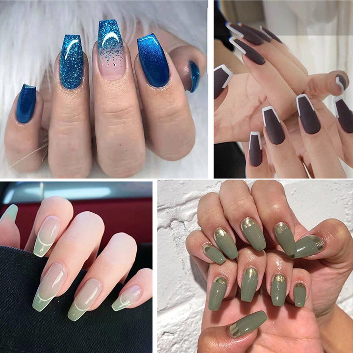 Elegant artificial nails in fashionable stiletto design Kalsten