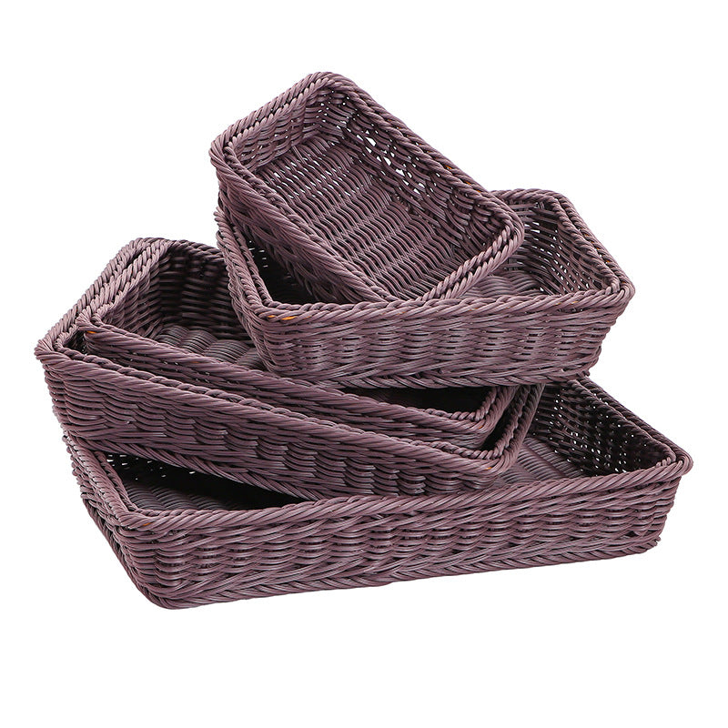 Rectangular Woven Storage Basket Kalsten 1787895767